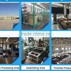 3.2KW Water Cooling Spindel Acrylic , MDF , PVC , Advertising CNC Router Machine Price thumbnail-6