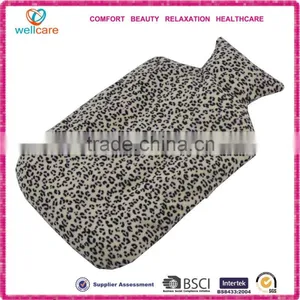 Leopard Warm Bottle Heat Pack With Buckwheat or Wheat thumbnail-1
