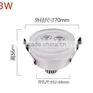 Embedded Office/shop Indoor Easy Installation Ceiling Lamp Fitting Popular New Design Fashion Design High Power Led Downlight 7W thumbnail-6