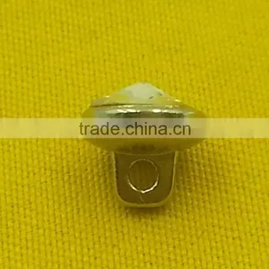 8mm Rhinestone Zinc Alloy Metal Shank --- MJ1002 thumbnail-4