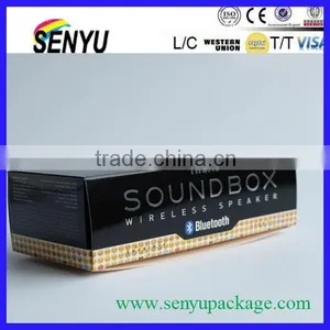 Golden Color Package Box for Electronic Products/good Quality Package Box thumbnail-4