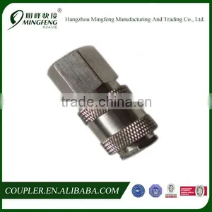 Universal Type European Market Nickel-plating Fmale Thread Quick Coupler thumbnail-1
