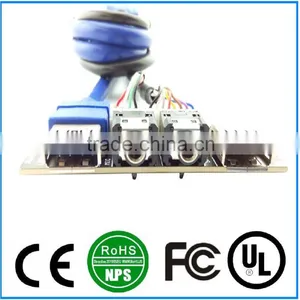 Front Panel Dual USB3.0+USB2.0+Power Switch+Reset SW+HD AUDIO I/O PC Board For Computer With Cable thumbnail-1