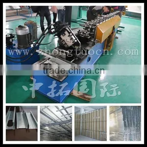 Star Roll Forming Machine Steel Door Frame Machines Made In China thumbnail-3