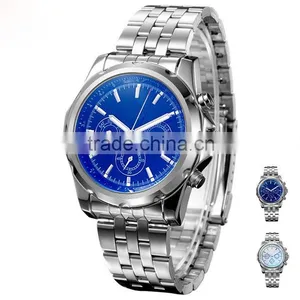 High Quality Chronograph Men's Watches, Luxury Stainless Steel Watch, Water Resistant Japan Movement Watch thumbnail-1