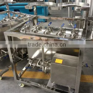 Stainless Steel Manual Two Station Beer Keg Washer With Barrel Three-phrase 220V 50 Hz Quality Choice thumbnail-1