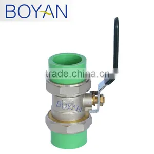 BOYAN Ppr Trunnion Double Union Ball Valve thumbnail-2