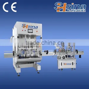 Full Automatic Bottle Filling Machine Labeling Machine Filling Processing Line thumbnail-1