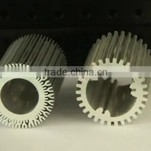 6000 Series Aluminum Heat Sink Bar Profile for Led Cap thumbnail-6