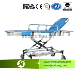 China Back Adjustable Stretcher Trolley thumbnail-1
