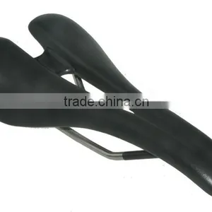 EVA 155mm 143mm 130mm Sponge Hollow Imitation Leather MTB Racking Bicycle Saddle thumbnail-2