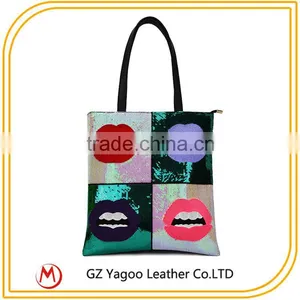 SHINE Reusable Cotton Canvas Shopping Bag Tote Bag Supplier's Choice thumbnail-2