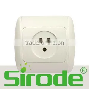 9201-53 Euro Type Finland 3-prong National Standard Telephone Socket thumbnail-1