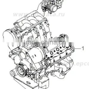 USED GASOLIN ENGINE COMPLETE MODEL K5 ASSY SET FROM MOBIS 1999-2005 MNR thumbnail-2