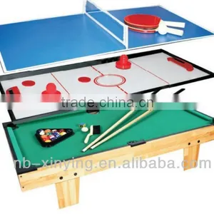 Ningbo Wewin Wooden 3 in 1 Multi Tabletop Games thumbnail-1