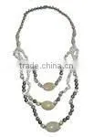 Fancy White Necklace thumbnail-1