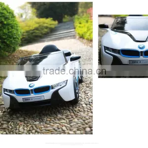New Style 12V Licensed Ride on Car Toys Remote Control Baby Battery Car i8 JE168 thumbnail-6