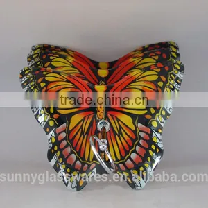 Creative Butterfly Plate of Three Layers of Glass thumbnail-4