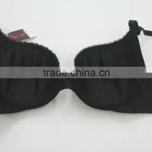 Hot Black Sexy Net Bra thumbnail-2