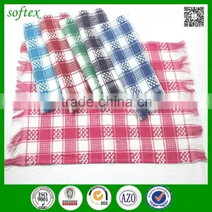 38x62cm 50g 10s Cotton Yarn Jacquard Check Kitchen Towel Tissue thumbnail-2