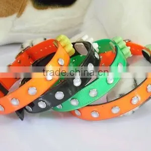 Nylon Flashing Led Dog Collar,high Brightness Led Dog Collar,cheap Led Pet Collar for Promotion thumbnail-1