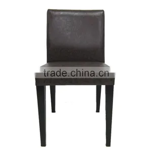Modern Upholsteryed Leather Dining Chair MG-C400 thumbnail-6