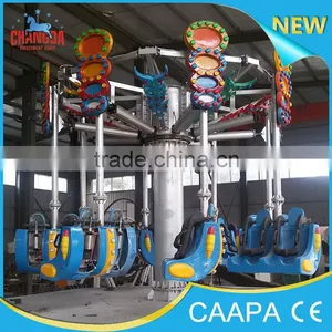 Changda Directly Supply Outdoor Amusement Park Rides Spiral Jet thumbnail-3