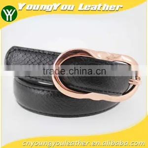 2015 New Design Women Accessories pu Belt With Black Leather for Jeans in YiWu thumbnail-1