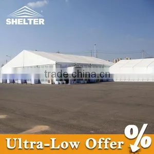 25x45m Glass Wall Panel Trade Show Tent ; Glass Trade Show Tent thumbnail-1