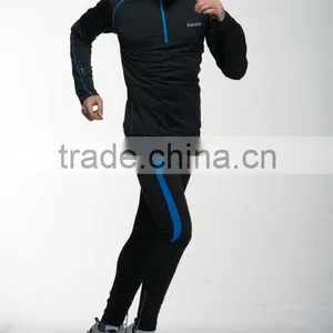 Men's Santic Running Wear Sports Jersey Running Set thumbnail-1