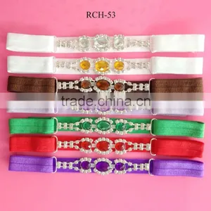 2015 Hot Selling Factory Price Pearl and Rhinestone Connector Decoration Headwear (RCH-53) thumbnail-4