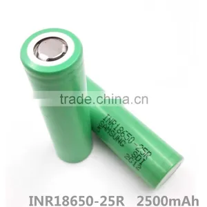 100% Original 18650 Battery Li-ion INR18650-25R 2500mAh thumbnail-1
