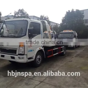 4*2 Medium Sized Vehicle HOWO Tow Truck thumbnail-1