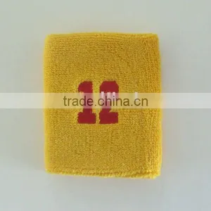 Number Printed Multicolor Custom Cotton Wristband thumbnail-1