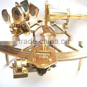Marine Captain Sextant /Brass Nautical Sextant / Brass Sextant NS101784 thumbnail-1