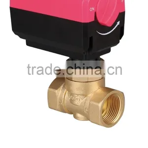 SR203 Motorized Two-way Ball Valve for HVAC PN20 thumbnail-2