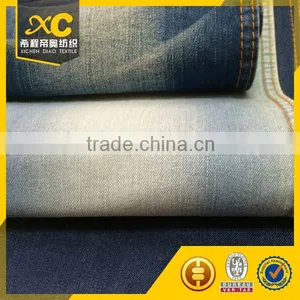 China Supplier Cotton Polyester 4 Way Stretch Denim Fabric thumbnail-5