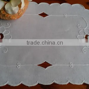 Cut Work and Hand Embroidered Table Runner thumbnail-5