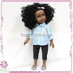 Beautiful Black Fashion Custom Vinyl Body Moveable Baby Doll thumbnail-6