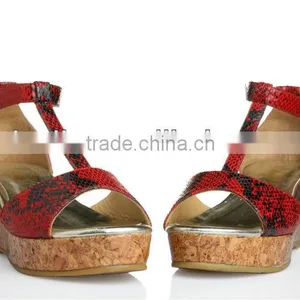 Platform Shoes High Heel Wedges Sandals Women Shoes thumbnail-1