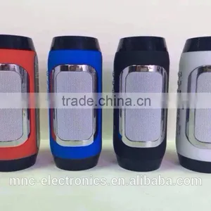 2016 High Quality 3D Sound Effect Portable Outdoor Bluetooth Speaker With Line In/hands Free Call, Can do Custom Logo Printing thumbnail-1