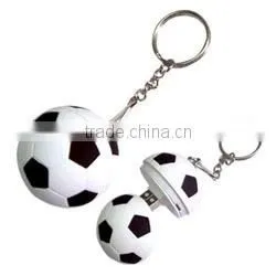 Unique Design Football Basketball Usb, Custom Diameter Logo Printing With Optional Capacity Usb Flash Drive thumbnail-1