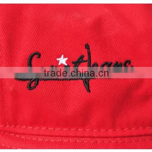 2015 Fashion Cotton Fabric Bucket Hats With Short Bill thumbnail-2