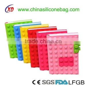 Cheap Promotion Gift Soft School Silicon Notebook Cover thumbnail-2