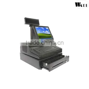 Cheap Cash Machine With Printer, Drawer and Keyboard, Electronic Cash Register thumbnail-1