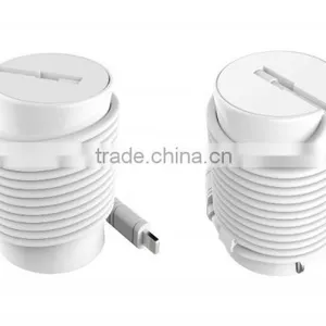 Emergency 5V/2.4A Portable Mobile Phone AC Charger thumbnail-1