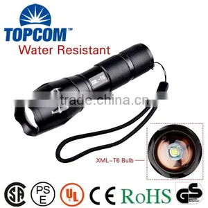 Brightest Zoom 5 Modes G700 Long Range 18650 Rechargeable XML T6 10W LED G700 Tactical Flashlight Quality Choice thumbnail-1