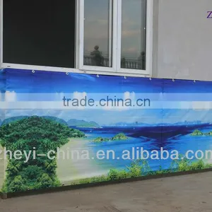 Polyester Balcony Shade Sail Shanghai China Water-proof Anti-uv thumbnail-1