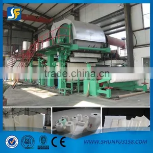 787mm-1575mm Toilet Green Paper Making Equipment(4-5 Ton per Day) thumbnail-1