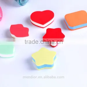 Mendior Big Mouth Red Lip Cosmetic Sponge Powder Puff For Both Wet And Dry Dual-Use 2pcs Wholesale/OEM/ODM thumbnail-2